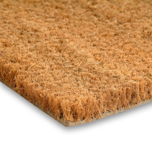 Door Mat PVC Backed Coir Doormat 70cm x 40cm mats