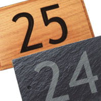 Door Number Signs