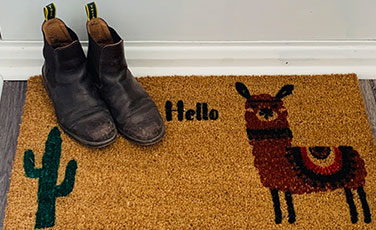 Printed Coir Doormat