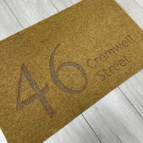 Engraved Address Doormat
