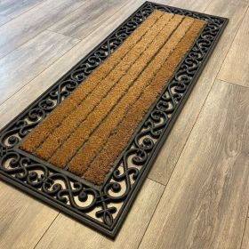 Front door shop mats outside