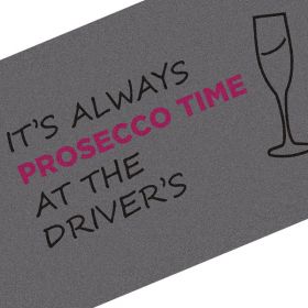 Personalised Indoor Prosecco Doormat