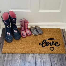 With Love Doormat 
