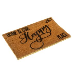 Home is our Happy Place Doormat - Biodegradable and Eco Friendly