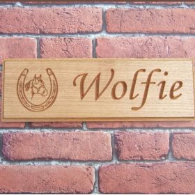 Personalised Stable Name Plate