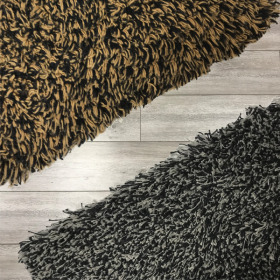Our textile mats have an anti-slip rubber backing. Choose from 2 colours in 15mm (And another 72 in 12mm thick!)