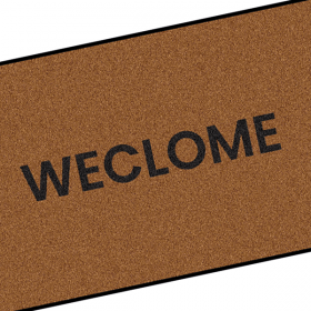 Weclome Doormat  immortalised by Still Game