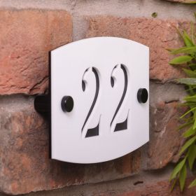Acrylic House Number Sign