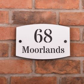 Acrylic House Name Sign