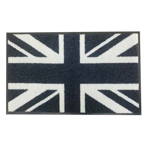 2 x JVL Union Jack British Flag PVC Backed Coir Entrance Floor Door Mat New 