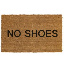 No Shoes Doormat | Remind Your Guests They Are Not Allowed