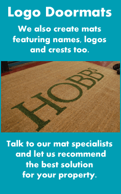 Choose a mat with your house name, logo or crest