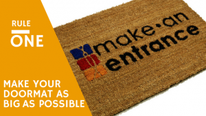 Large Doormat from Make An Entrance