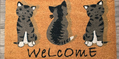 Welcome-Cats-Doormat