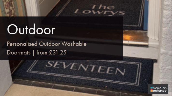 Personalised Outdoor Washable Doormats Blog