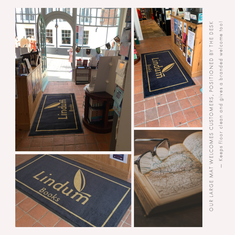 Logo Door Mat for Lindum Books