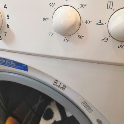 All weather and carpet textile doormats can be washed at 30 degrees.