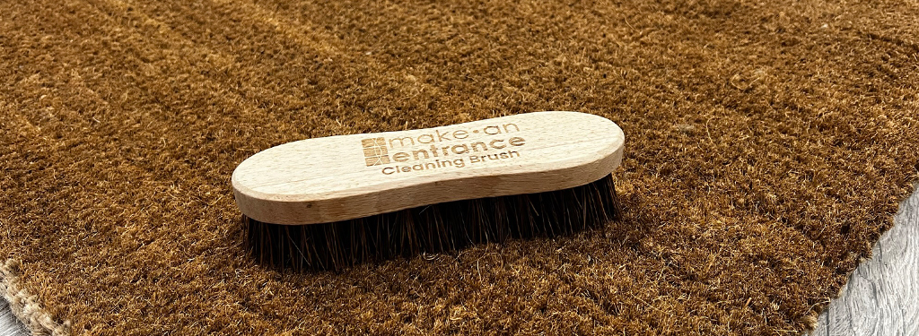 How to clean coir doormat blog - A stiff brush specially for cleaning your coir mat